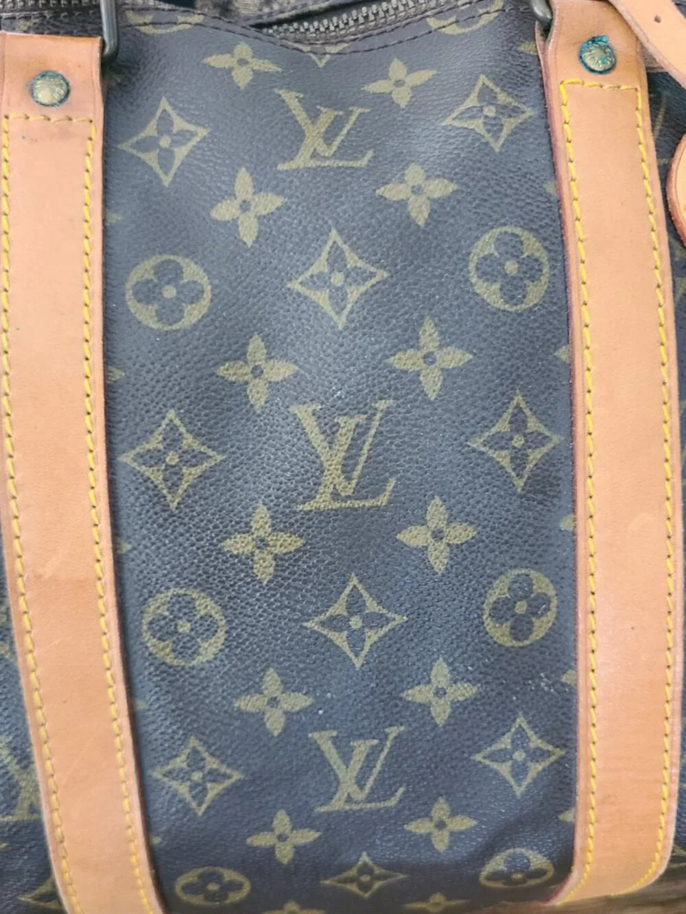 Louis Vuitton Keepall Bandouliere 55 Monogram Vintage 1984 w/ Original Strap